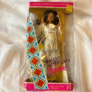 Vintage Native American Barbie 1982 Edition